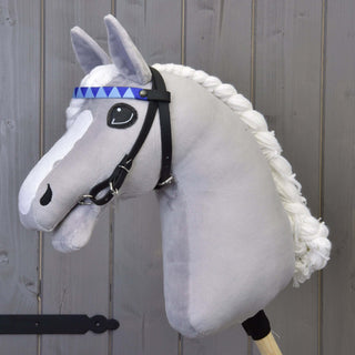 Bridle with 2 Headbands Blue (size M)