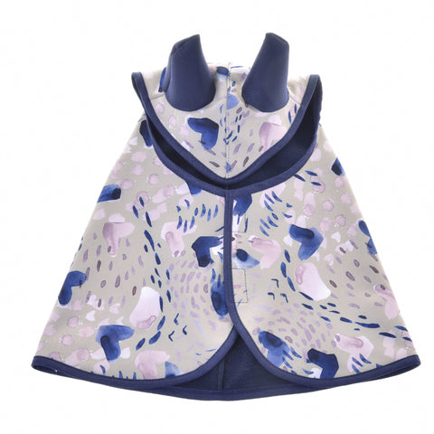 Raincoat Blue heart (softshell) (size M)