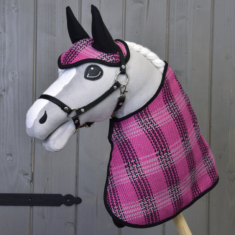 Set pink cariered (Blanket and Ear bonnet) 1