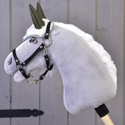 Ear Bonnet Winter (with fur, green ears) (size S) 1