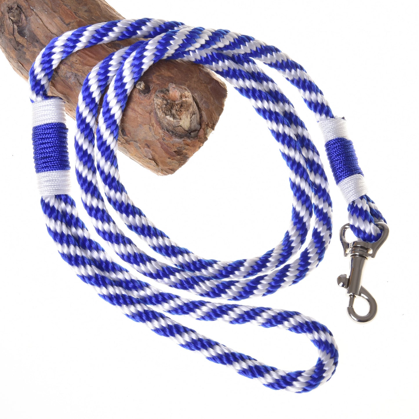 Hobby Horse - Leash blue stripe